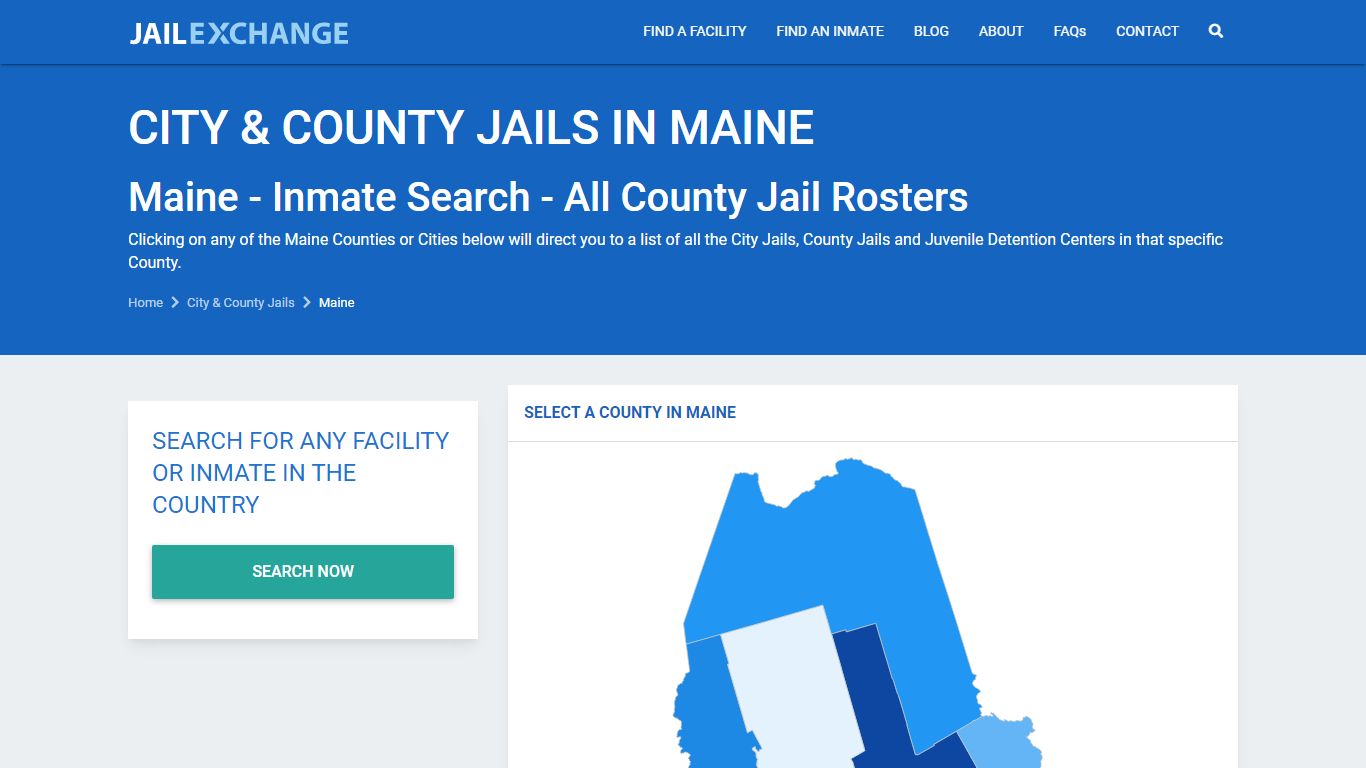 Maine County Jail List | County Jail Inmate Search | City ...